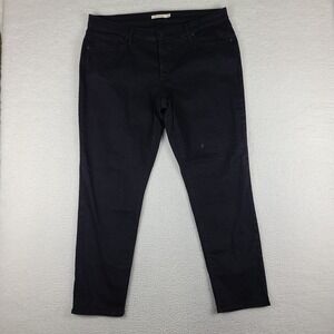 Levi's 311 Jeans Womens Plus Size 22W Shaping Skinny Waterless Black Wash *‎